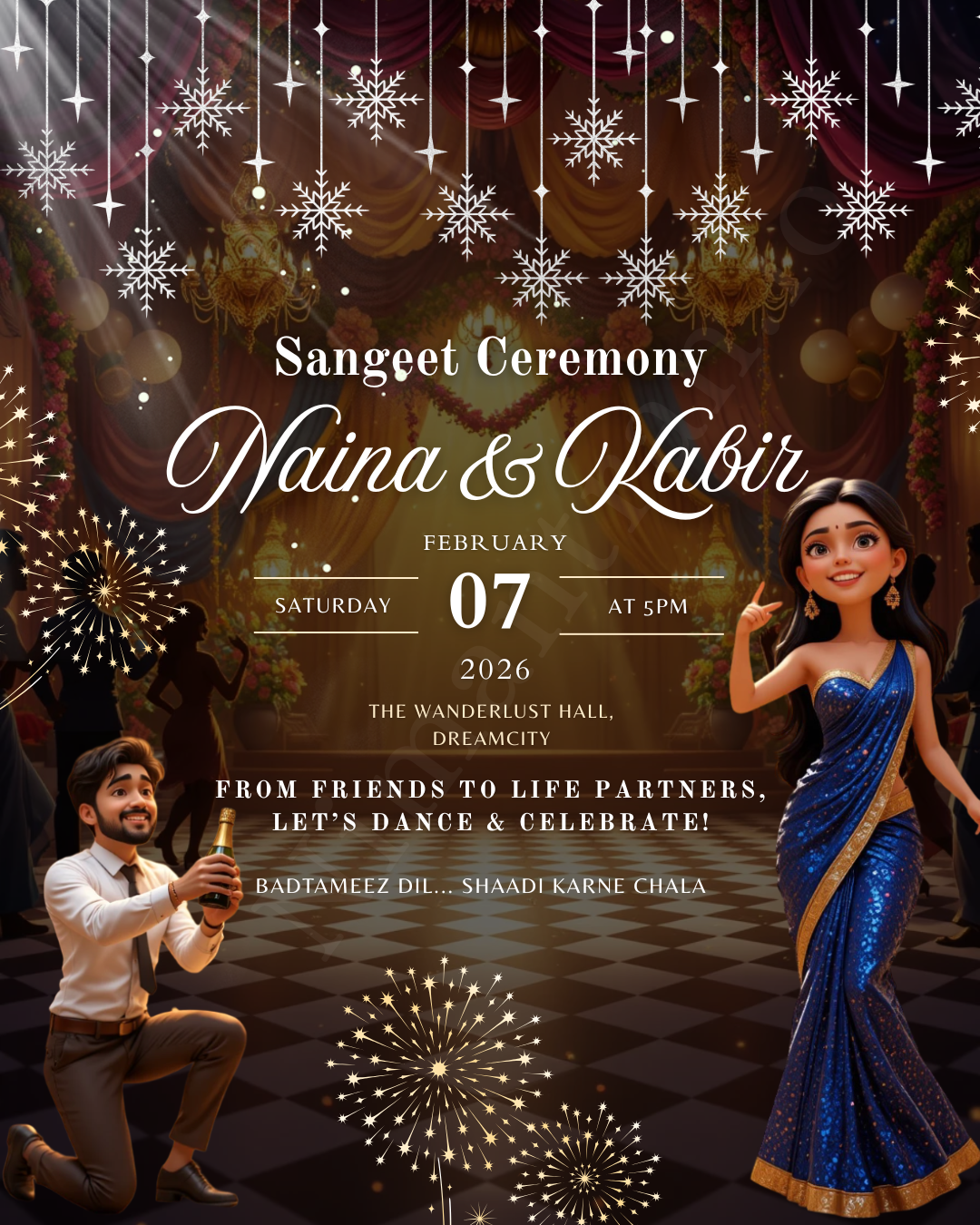 Sangeet Night Poster